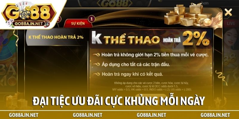 Trang chủ 20 Đại tiệc ưu đãi cực khủng mỗi ngày