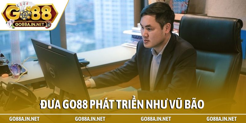 CEO tác giả Bùi Mạnh 2 Tác giả đã đưa Go88 phát triển như vũ bão