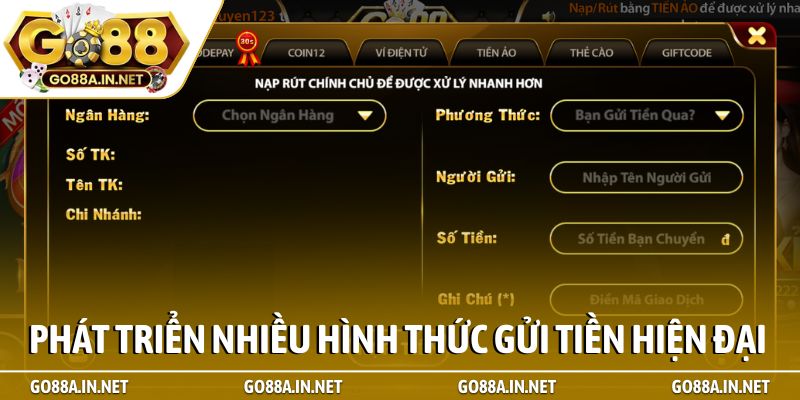 Phát triển nhiều hình thức gửi tiền hiện đại